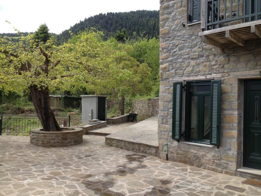 Δάφνη 1933, Λιθόχτιστο Αρχοντικό Στο Βουνό Villa Áno Hóra Kültér fotó