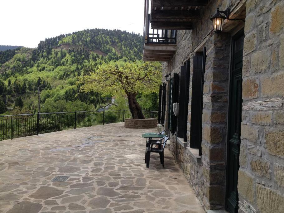 Δάφνη 1933, Λιθόχτιστο Αρχοντικό Στο Βουνό Villa Áno Hóra Kültér fotó
