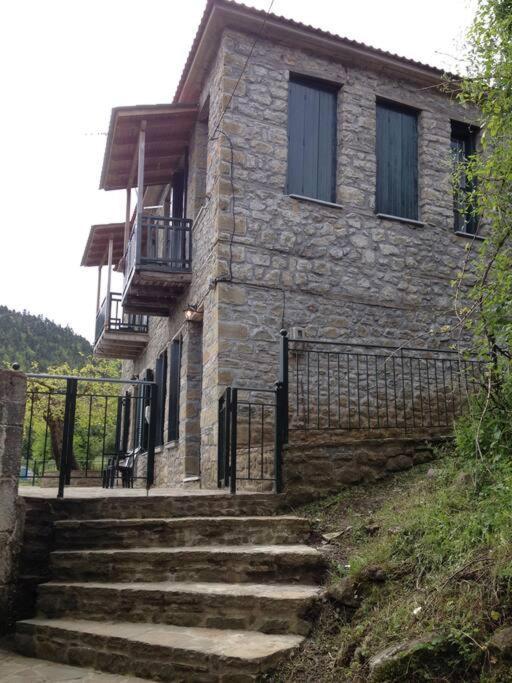 Δάφνη 1933, Λιθόχτιστο Αρχοντικό Στο Βουνό Villa Áno Hóra Kültér fotó