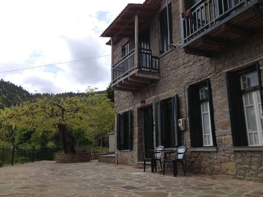 Δάφνη 1933, Λιθόχτιστο Αρχοντικό Στο Βουνό Villa Áno Hóra Kültér fotó